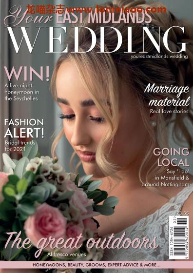 [英国版]Your East Midlands Wedding 婚礼杂志 2021年2-3月刊